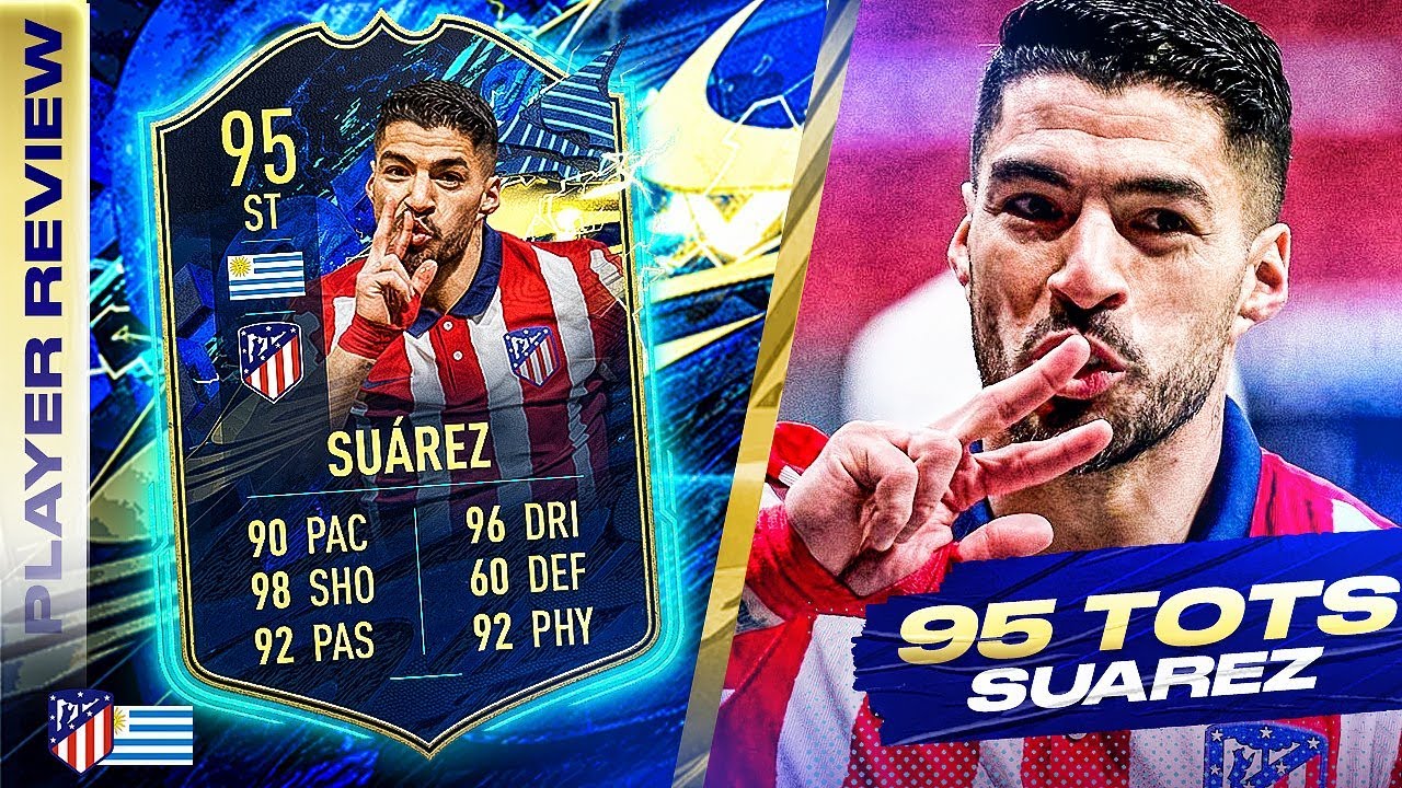 EL PISTOLERO IS BACK!😍 95 TEAM OF THE SEASON LUIS SU&Aacute;REZ REVIEW! FIFA 21 Ultimate Team