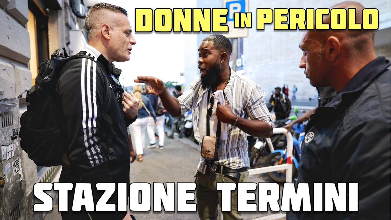 Prepotenti con le donne alla Stazione Termini