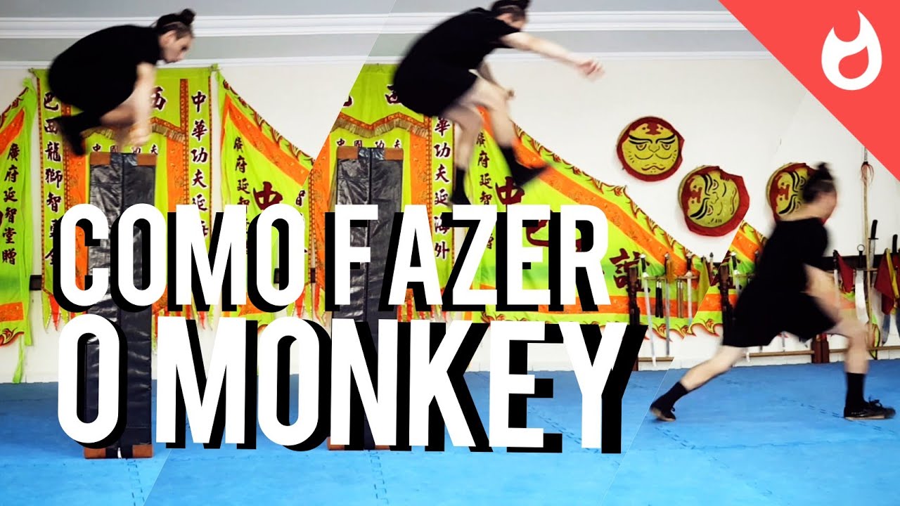 COMO FAZER O MONKEY MOVIMENTO DE PARKOUR
