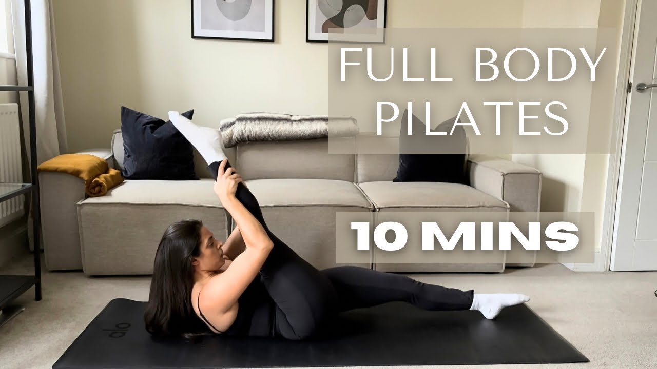 10MIN Full Body Pilates | tone & lengthen | no equipment & beginner friendly