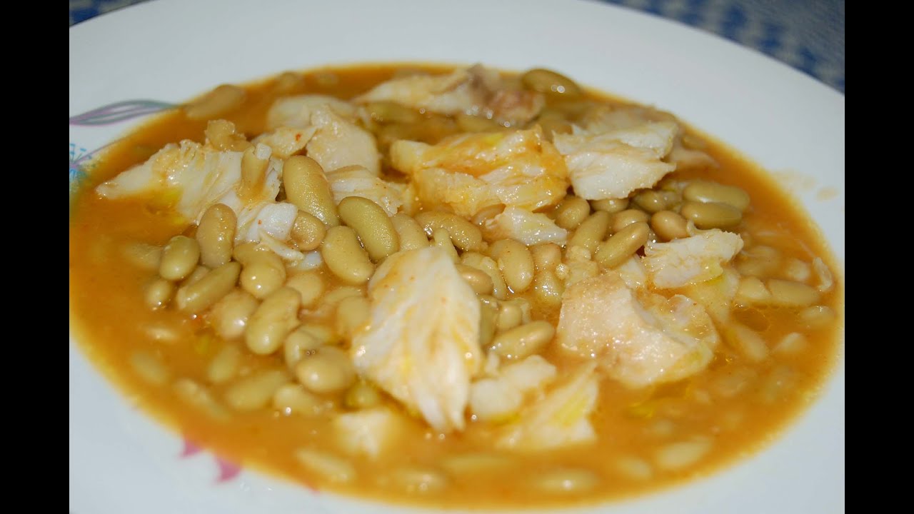 Verdinas con bacalao, al estilo de Mariaje