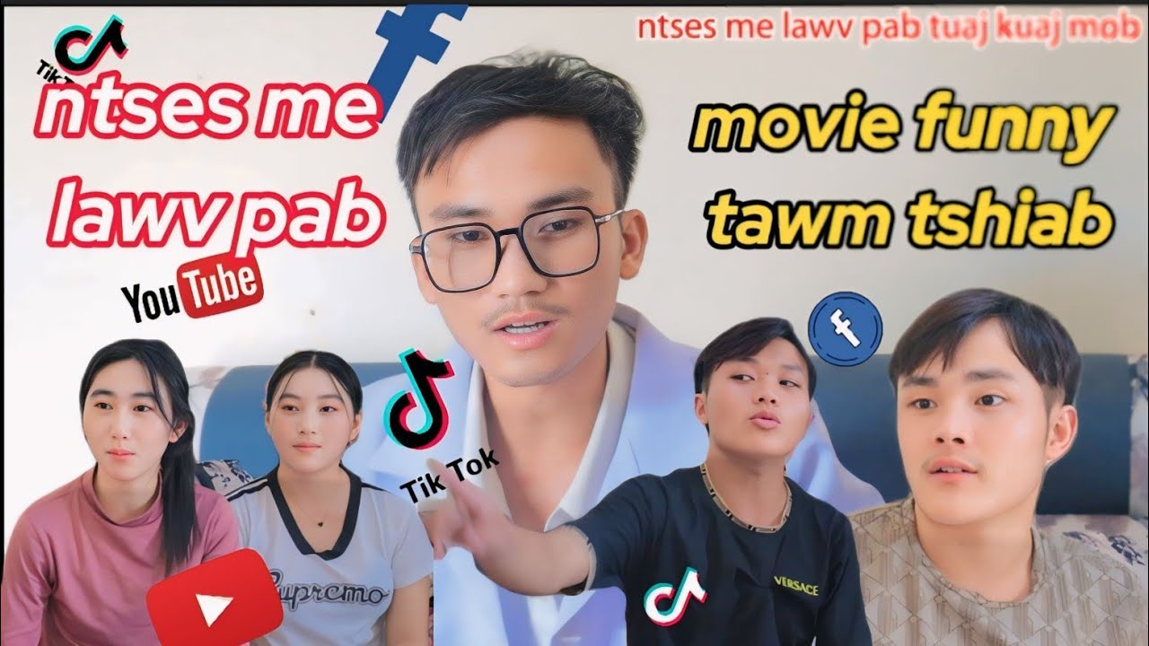 ntses me lawv pab tuaj kuaj mob movie funny (ntsesmelawvpab)funny 🤣🤣