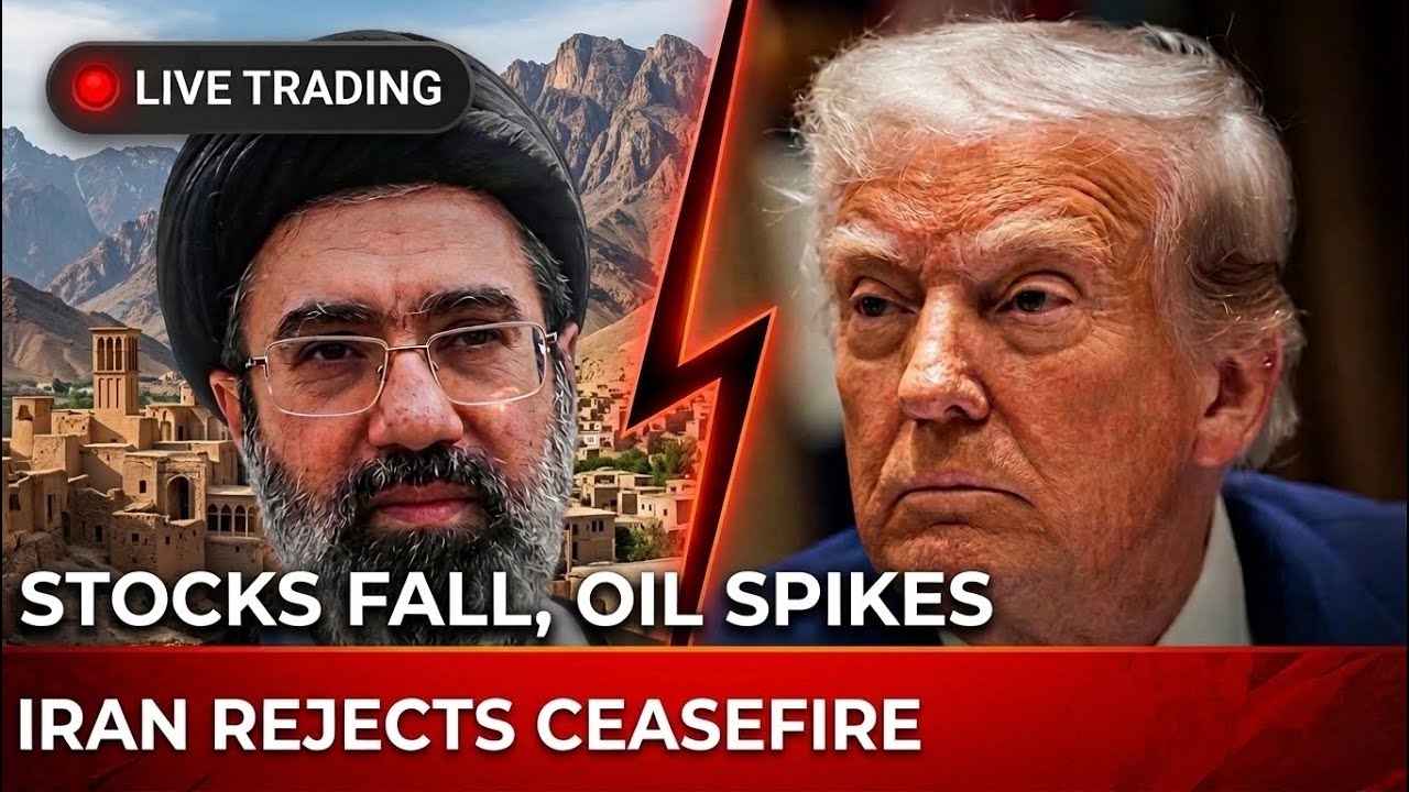 STOCKS SELL-OFF! ❌IRAN REJECTS US PEACE PLAN | LIVE TRADING
