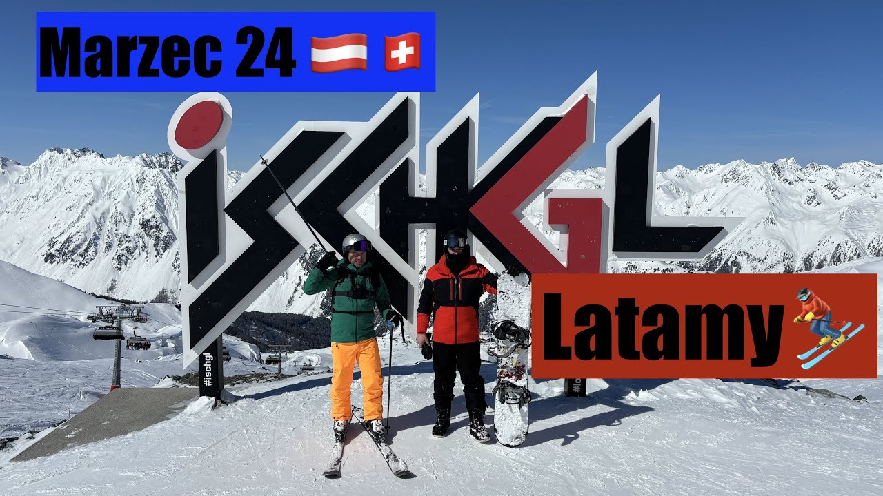 Ischgl 🇦🇹 Samnaun 🇨🇭 w 4K  2024, narty w Austria Szwajcaria 24 #ischgl #alps #skiing