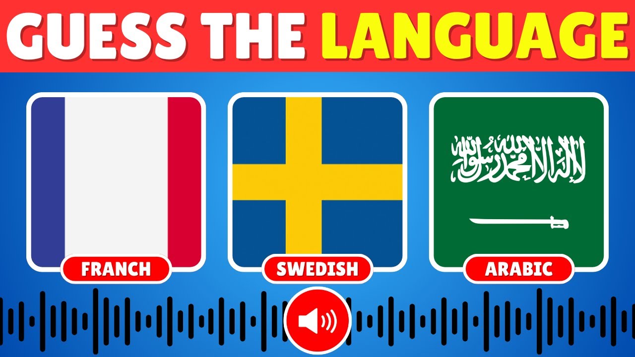 Guess The Language By Voice