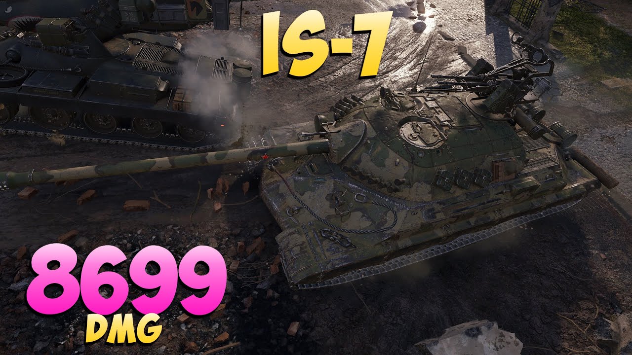 IS-7 - 4 Kills 8.6K DMG - Ideal for beginners! - World Of Tanks