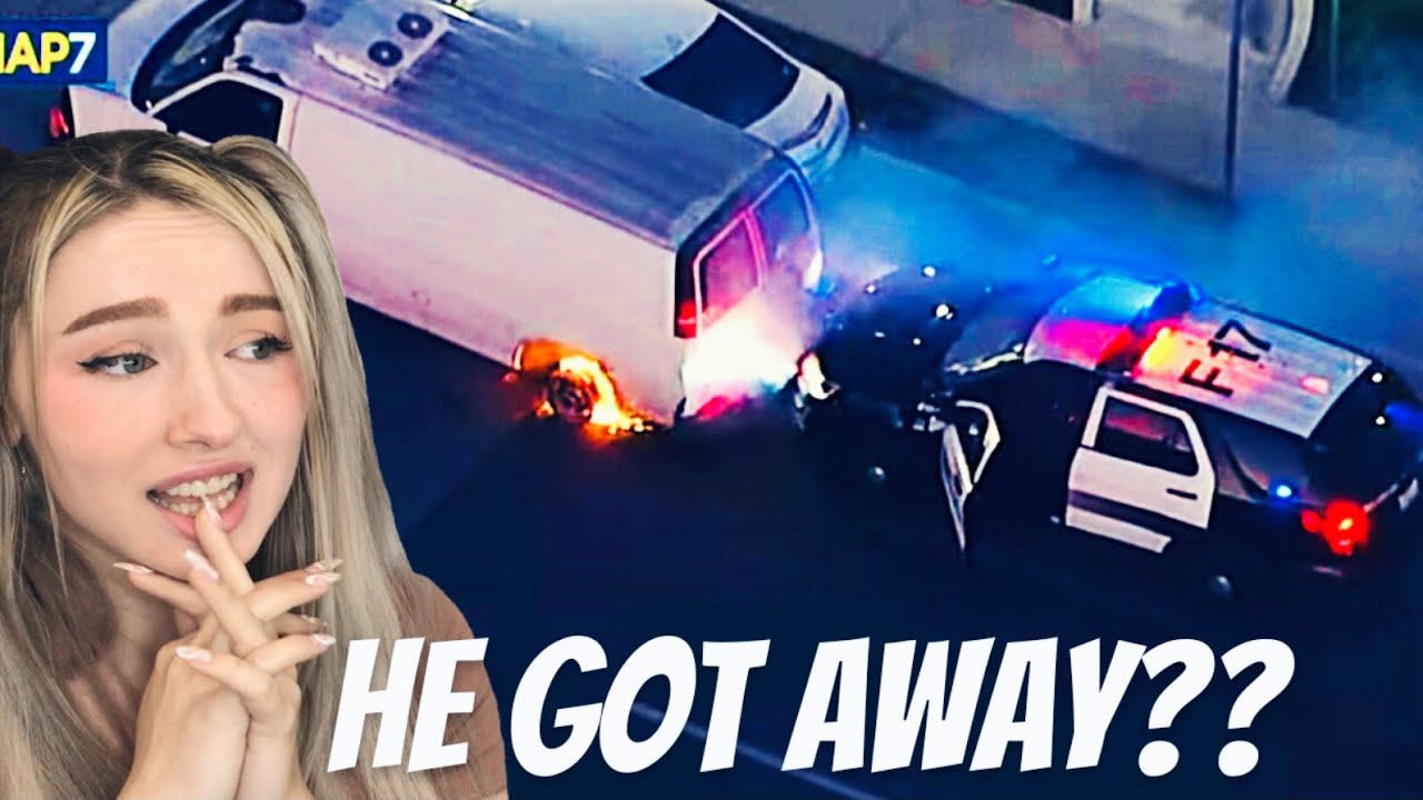 The Wildest Police Chase Ever REACTION!!!