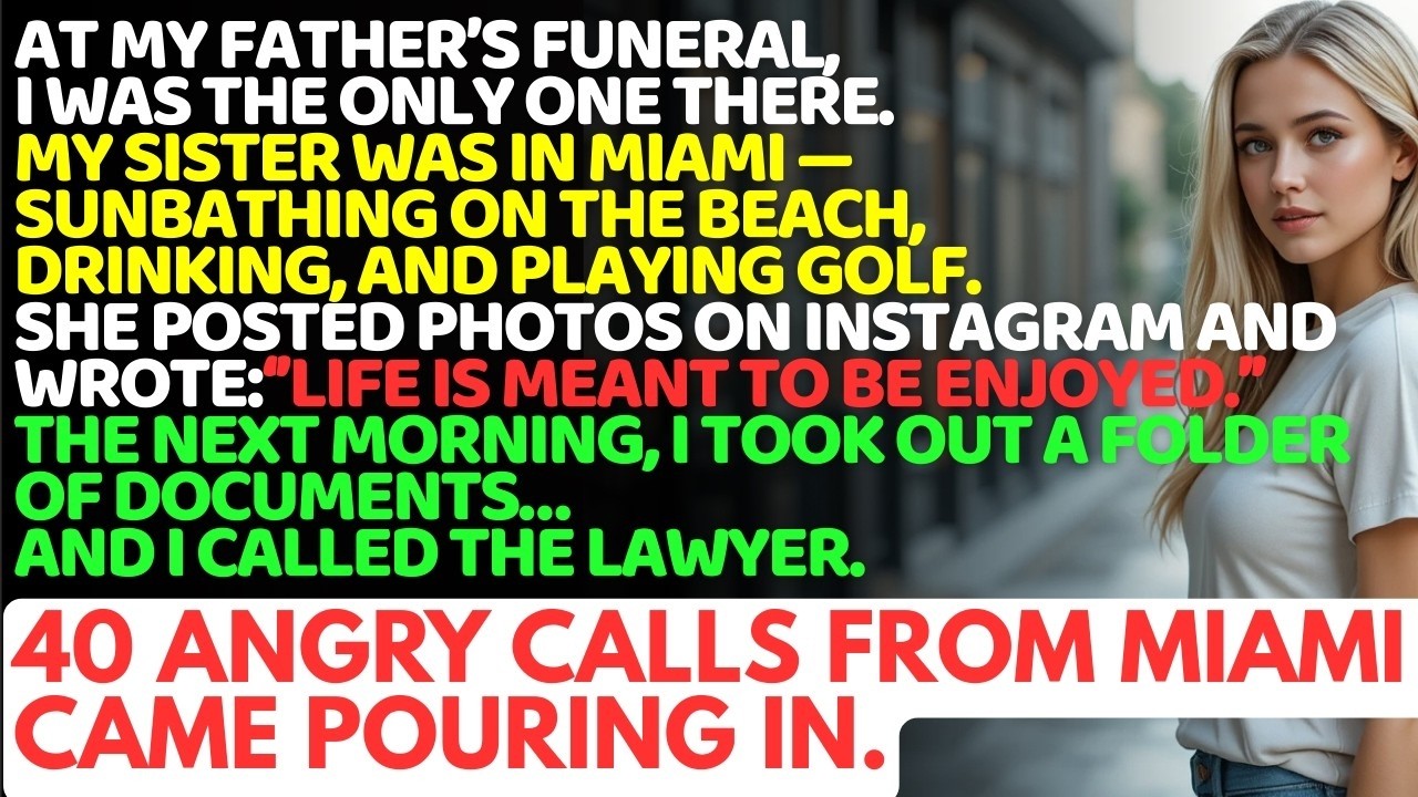 My Sister Chose Champagne Over Our Dying Father… She Never Expected What I Did Next
