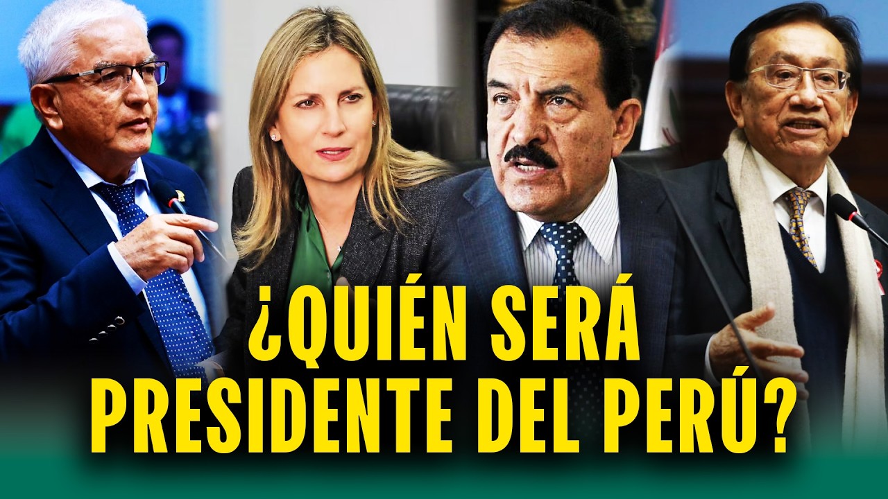 Uno de ellos cuatro será el próximo presidente del Perú: ¿Los conoces?