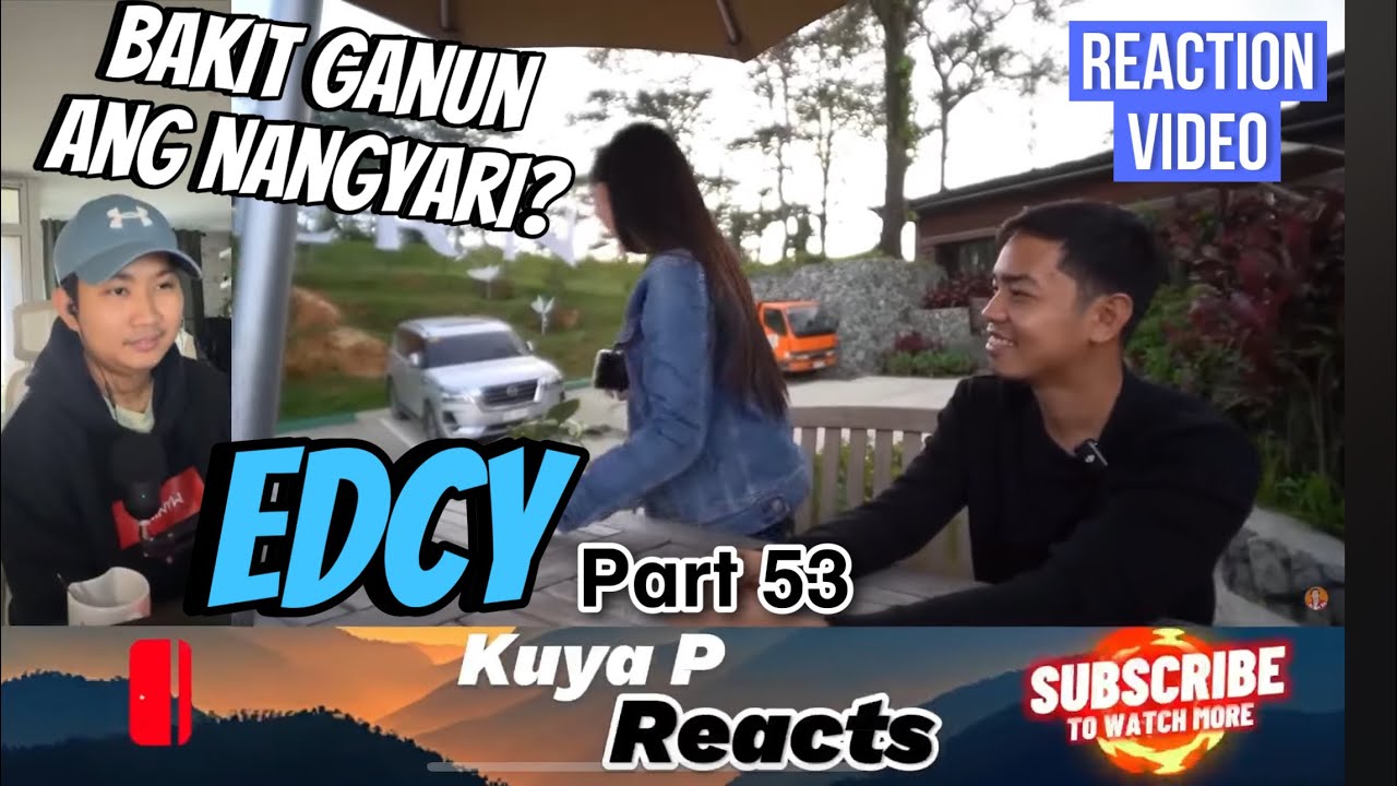 Vheanzy napawalk-out sa I LOVE YOU ni Edu | EDCY Part 53 Reaction Video