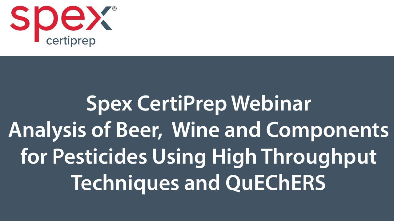 Analysis of Pesticides in Beer and Wine