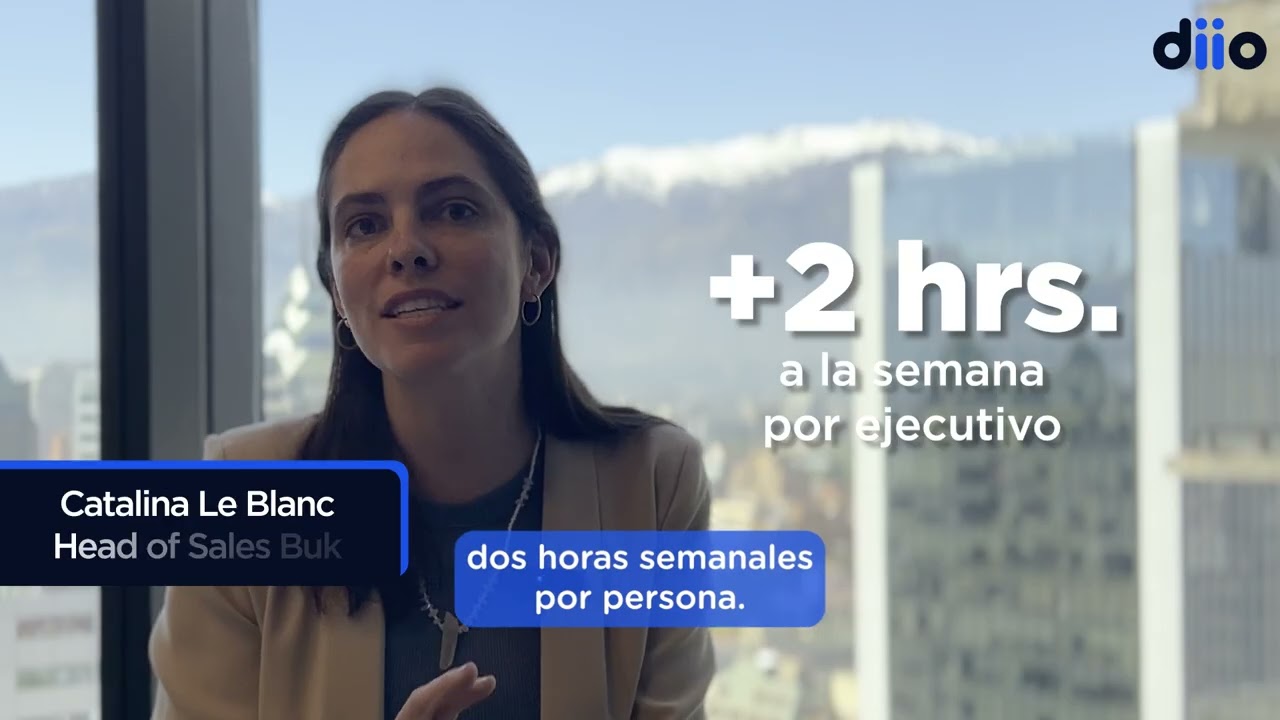 diio - Buk ahorra 2 horas a la semana