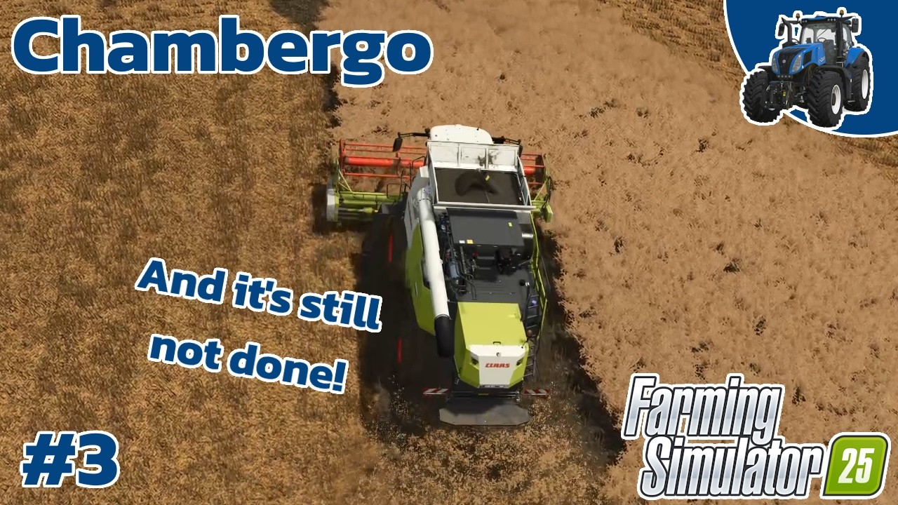 Canola Harvest Preperation! - FS25 Chambergo Timelapse #3