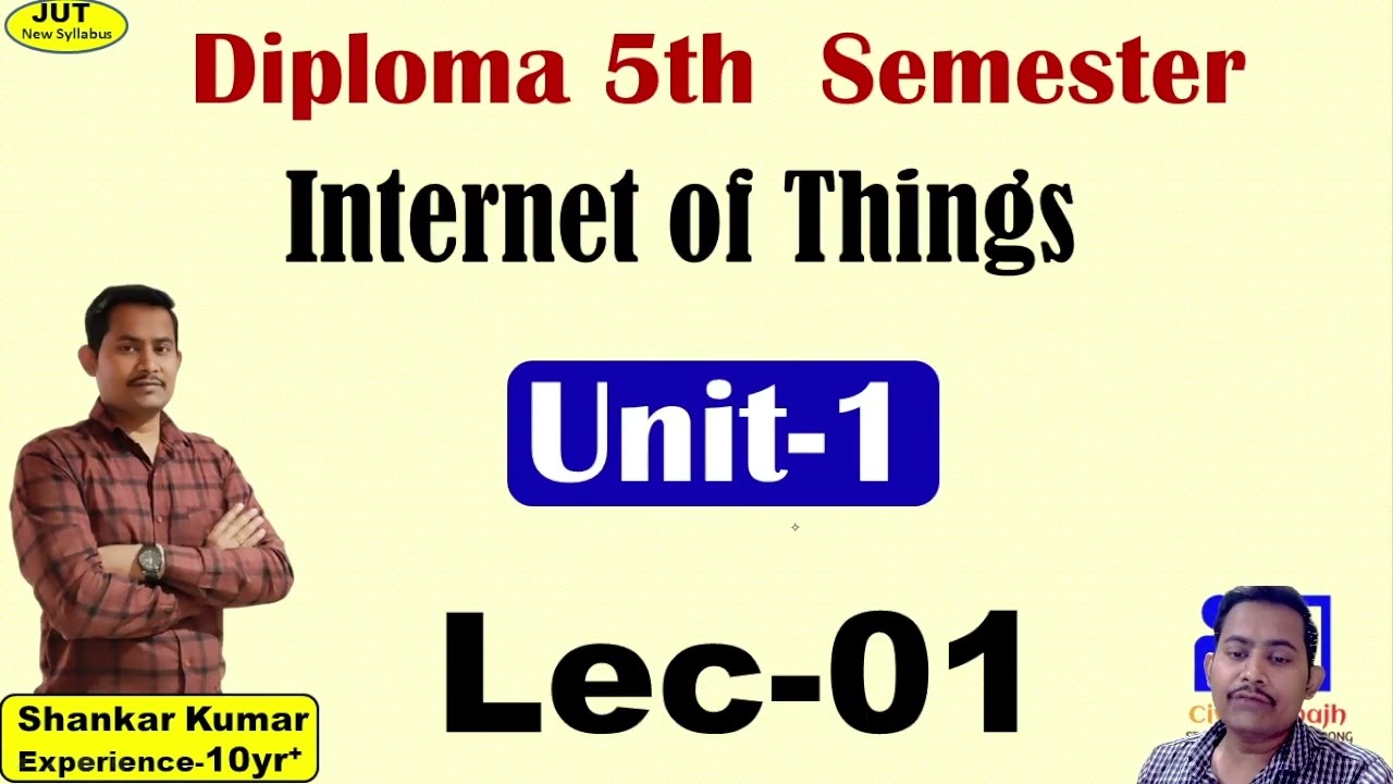 Demo Class|| IOT(Internet of Things) Unit-1 (Lec-01) || Diploma 5th Sem || Online free Coaching