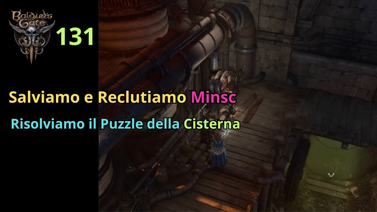 131) Salviamo e Reclutiamo Minsc - Baldur's Gate 3 Gameplay ITA