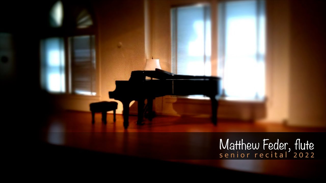 Matthew Feder Senior Recital