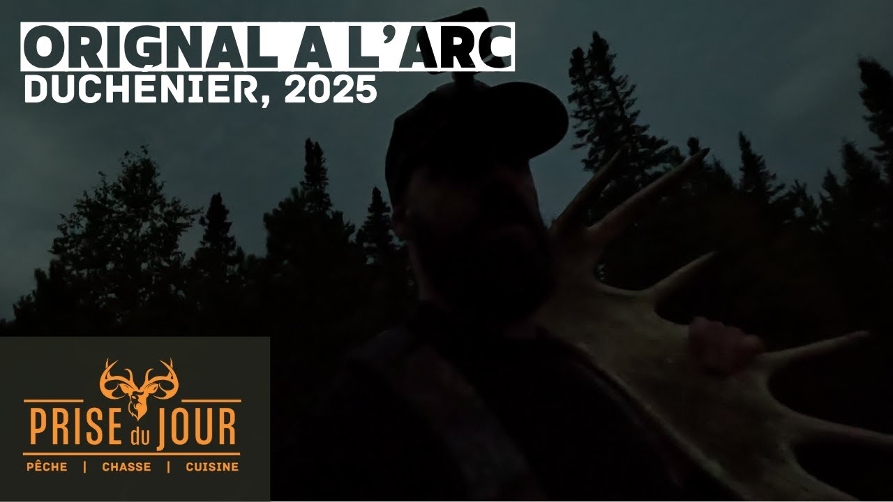 Chasse à l'orignal à l'arc, Réserve faunique Duchénier