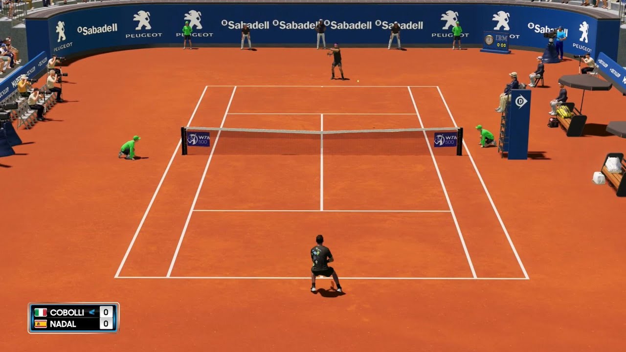 AO Tennis 2 - Flavio Cobolli vs Rafael Nadal - PS5 Gameplay