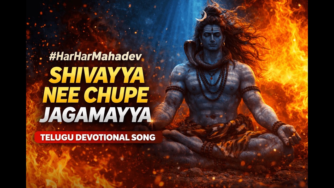 Best Telugu Shiva Song | Shivayya Nee Chupe Jagamayya | Mahadev Bhakti Song