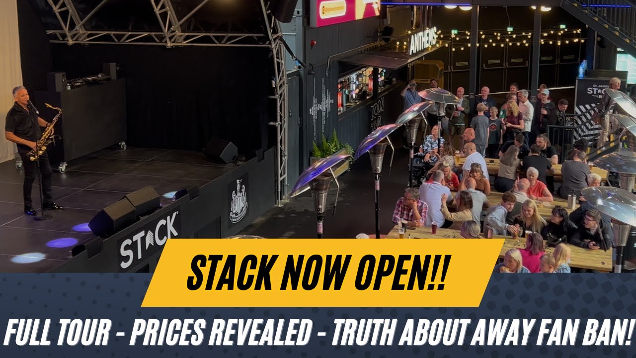 STACK NEWCASTLE - Exclusive interview - prices revealed and AWAY FANS NOT WELCOME!