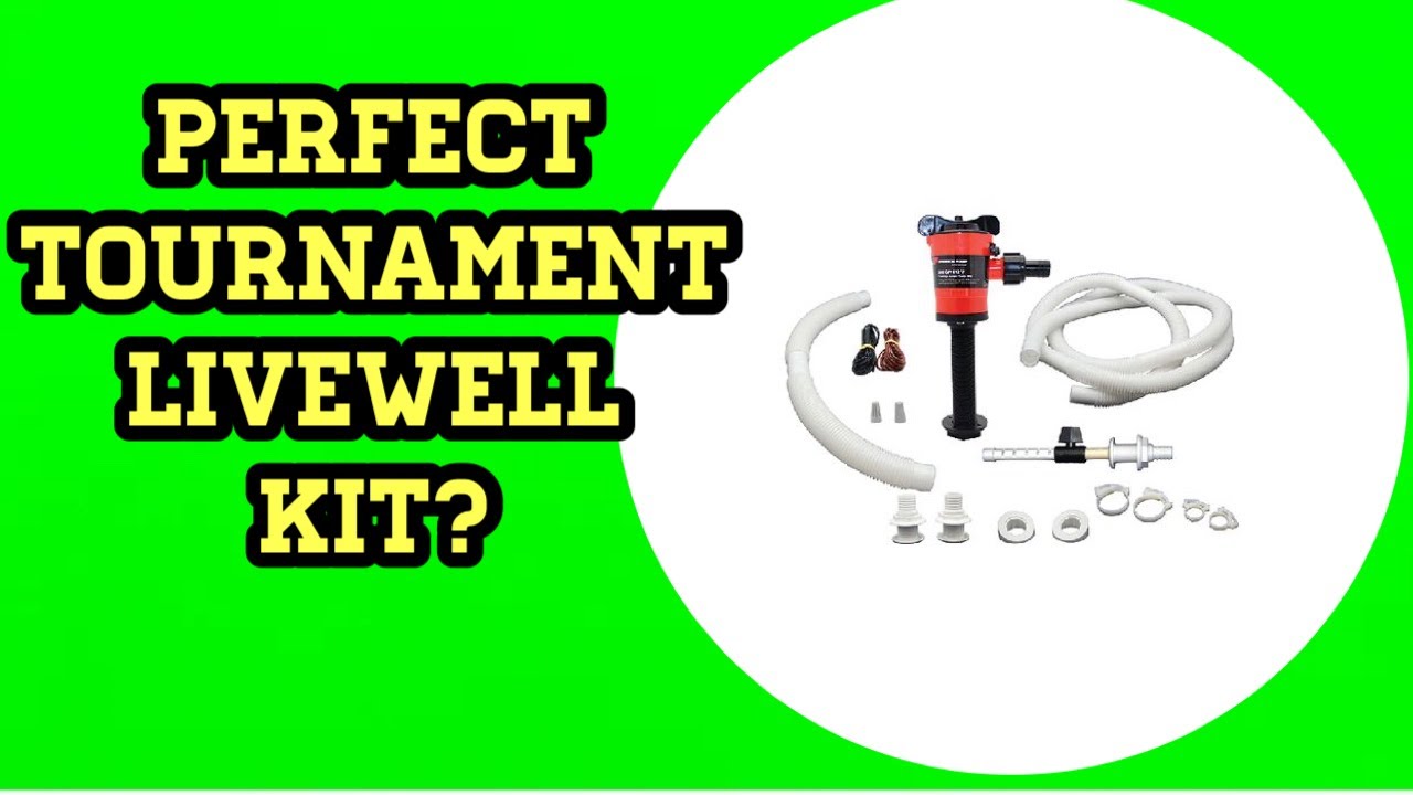 PERFECT  CATFISH TOURNAMENT LIVEWELL  KIT