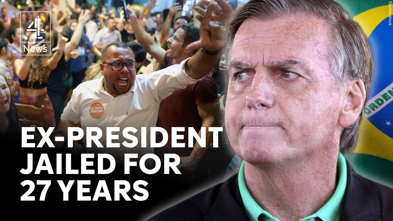Jair Bolsonaro sentenced to 27 years in prison for plotting Brazil coup