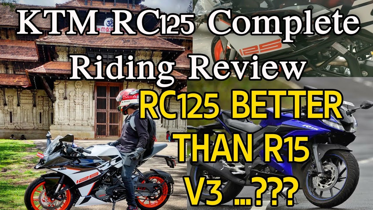 RC125  Riding review and comparison video||വണ്ടി വേറെ ലെവൽ ആണ് 😍😍