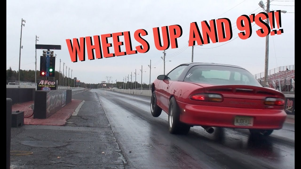 Nitrous Camaro Goes 9.85 @ 140mph