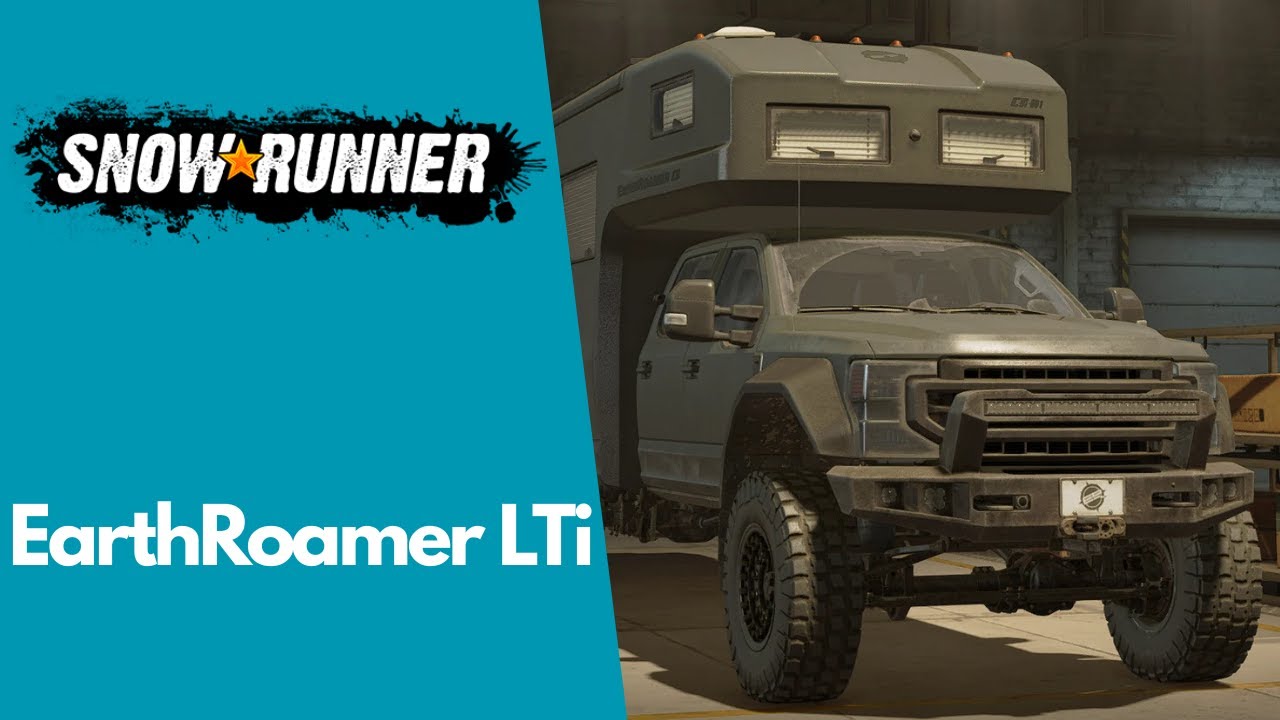 SnowRunner | EarthRoamer LTi [4K GAMEPLAY]