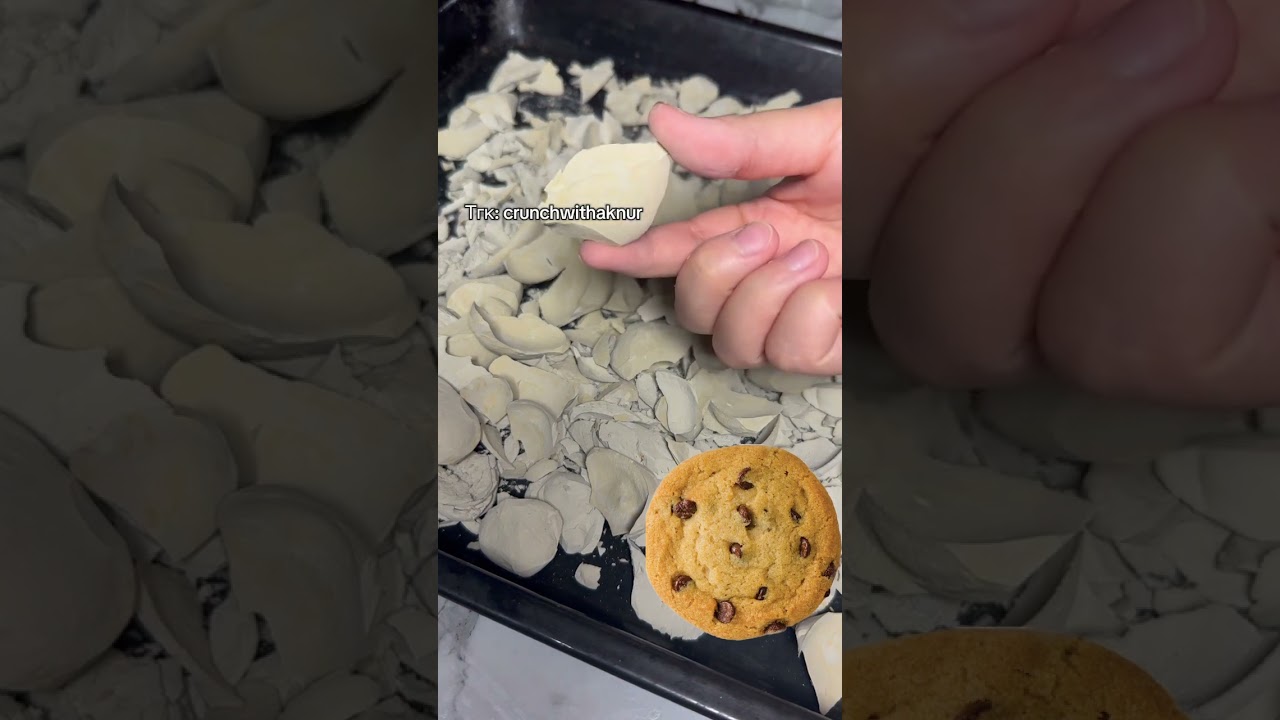 Уральские Чипсики😍 #асмр #глина #уральскаяглина #кесек asmr #clay #uralclay #uralchips #crunch