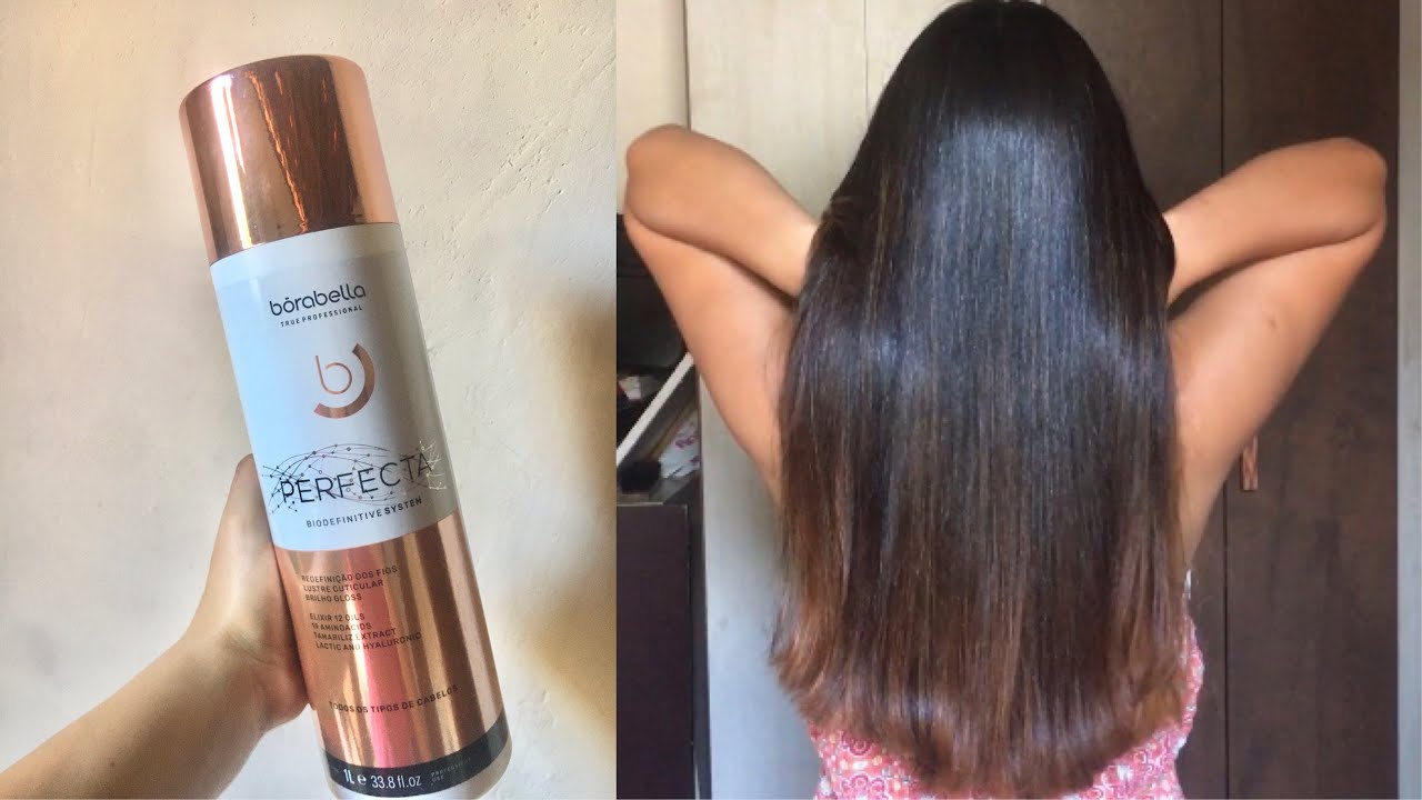 TESTEI A PROGRESSIVA PERFECTA DA BORABELLA - Passo a passo (apaixonada pelo resultado) 😍