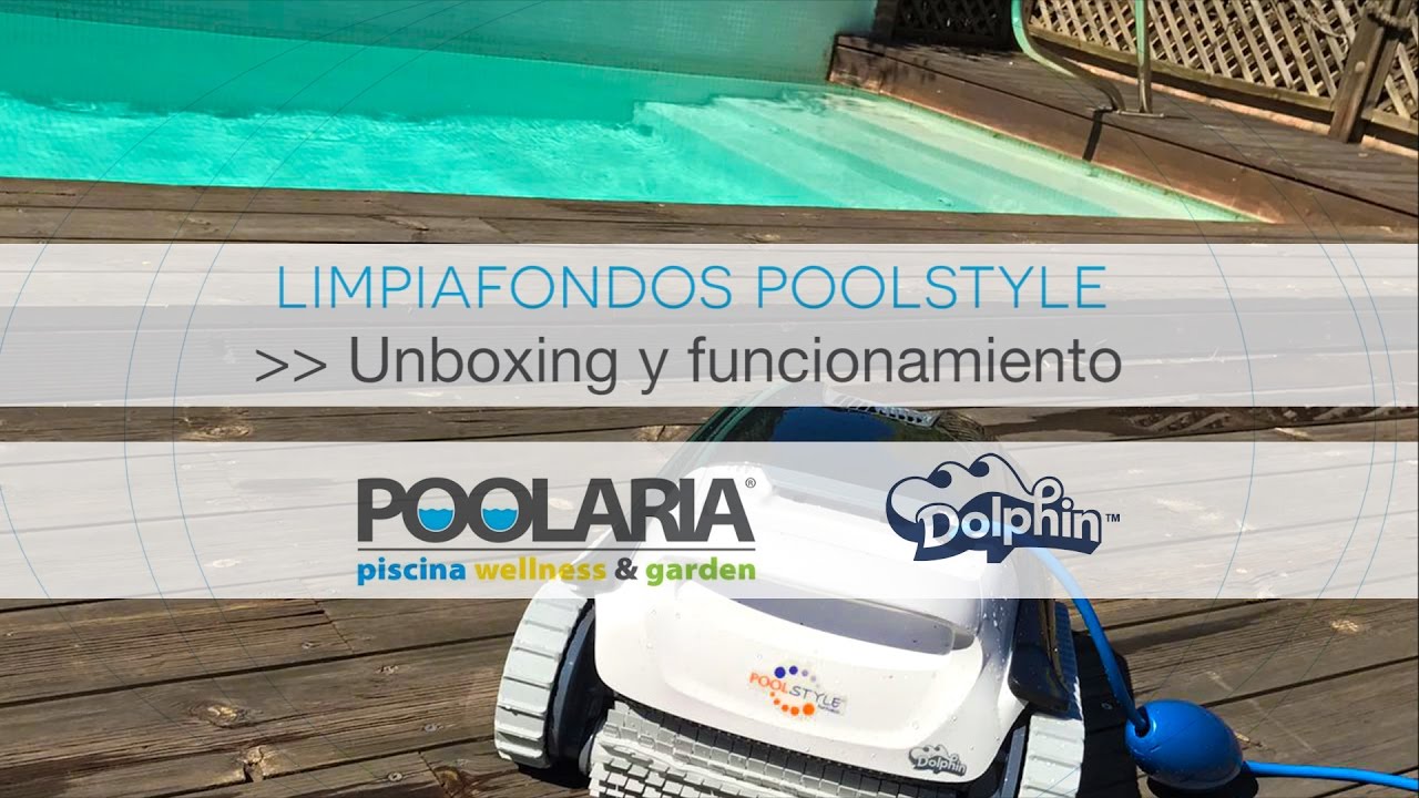 Limpiafondos Dolphin PoolStyle Unboxing & Test