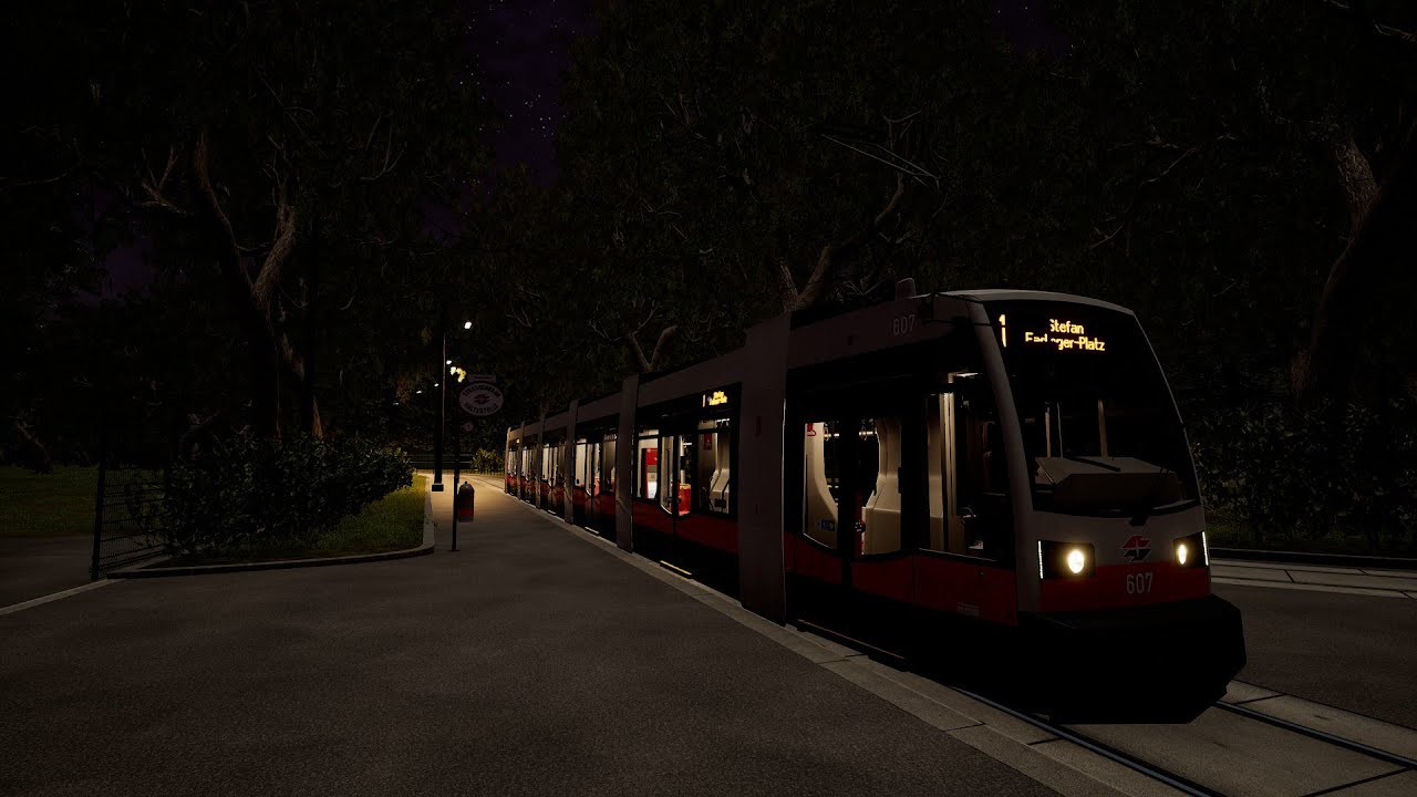 TramSim Let's Play: Mit dem ULF durch die Nacht