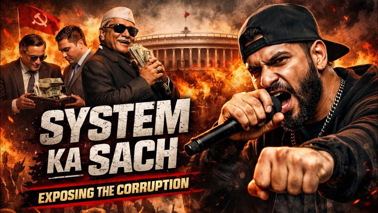 SYSTEM KA SACH 🔥 | Political Rap Song 2026 | Exposing Corruption in India | Hard Hip Hop Rap