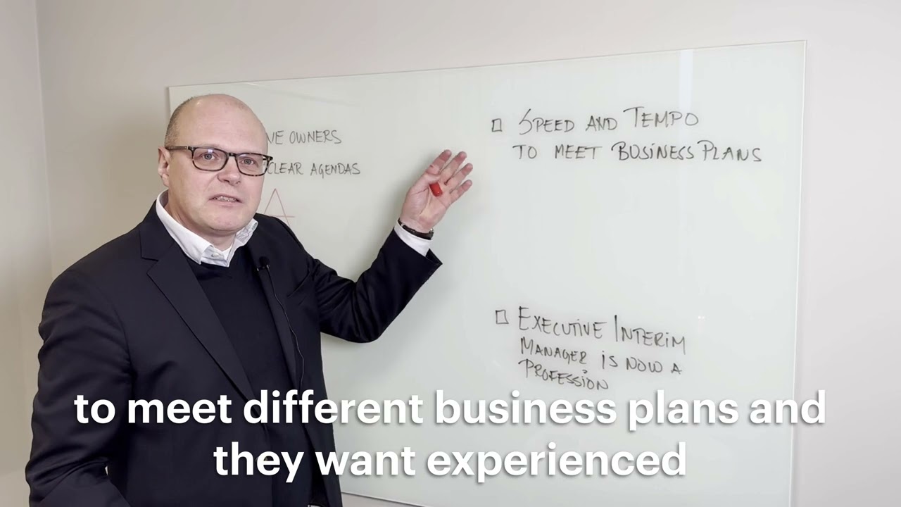 Bj&ouml;rn explains: Why Interim Management is growing