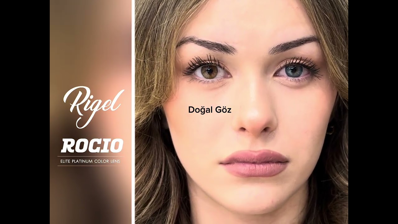 Mavinin büyüsü 💙🔥 Rocio Rigel #doğallens #renklilens