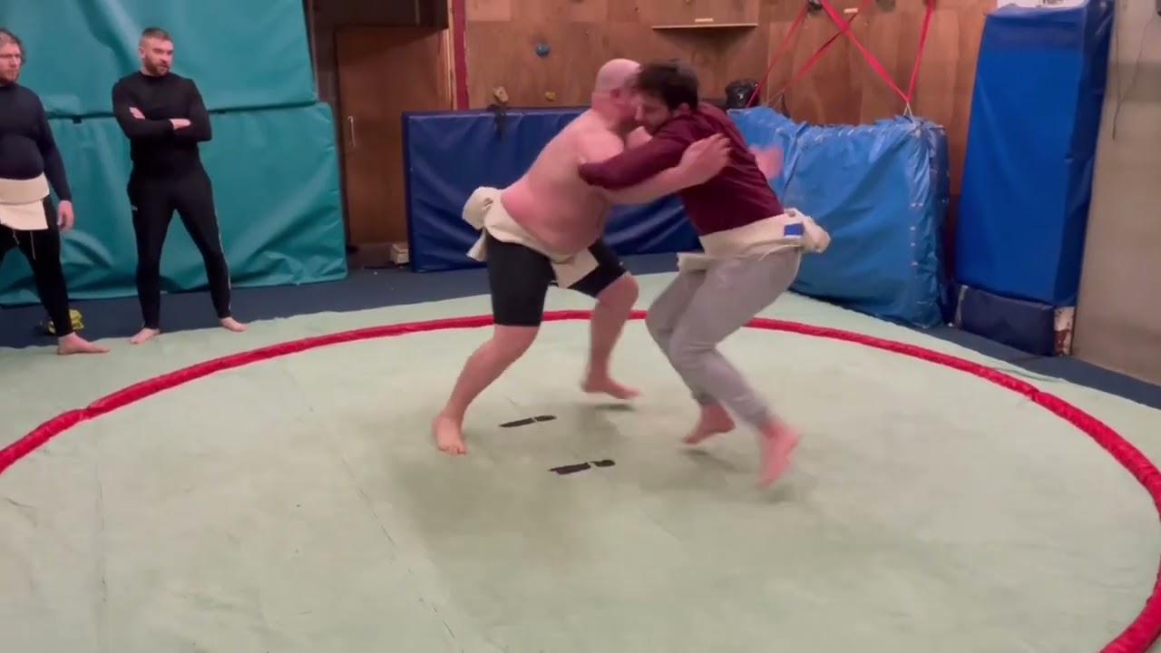 British Sumo Federation training - Derby 26 Feb 2023