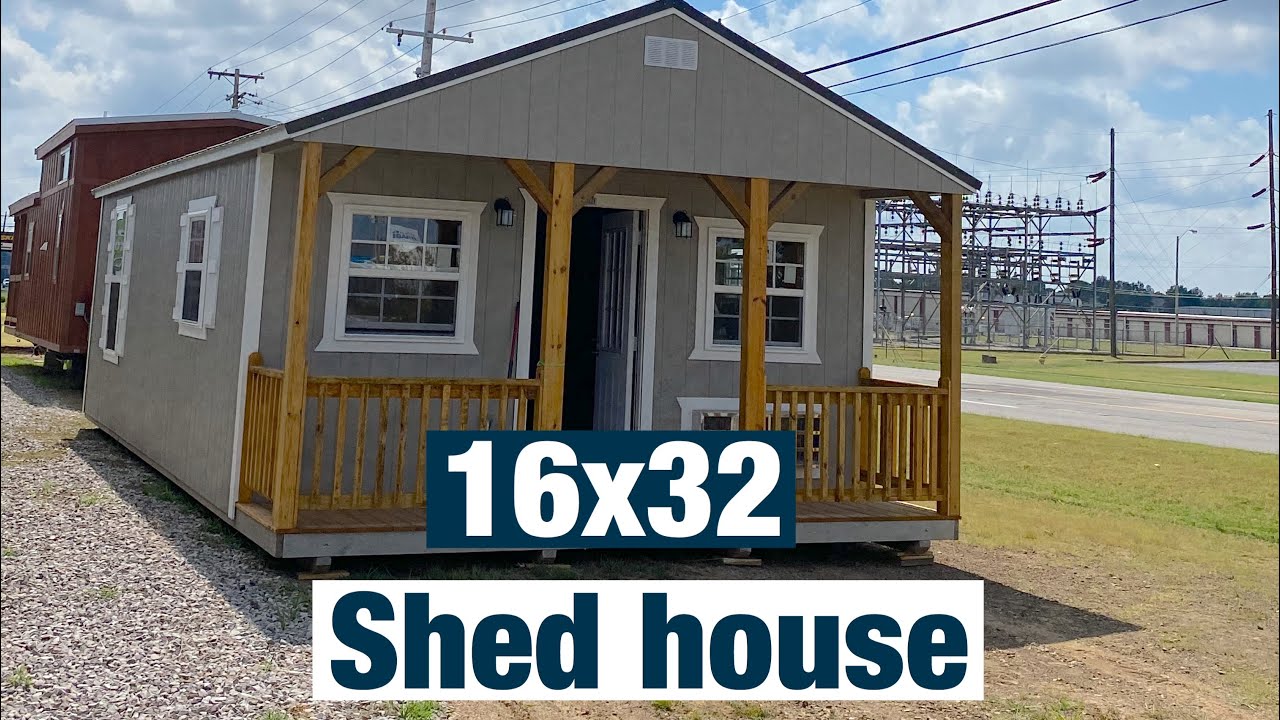 Shed house delivery and tour!