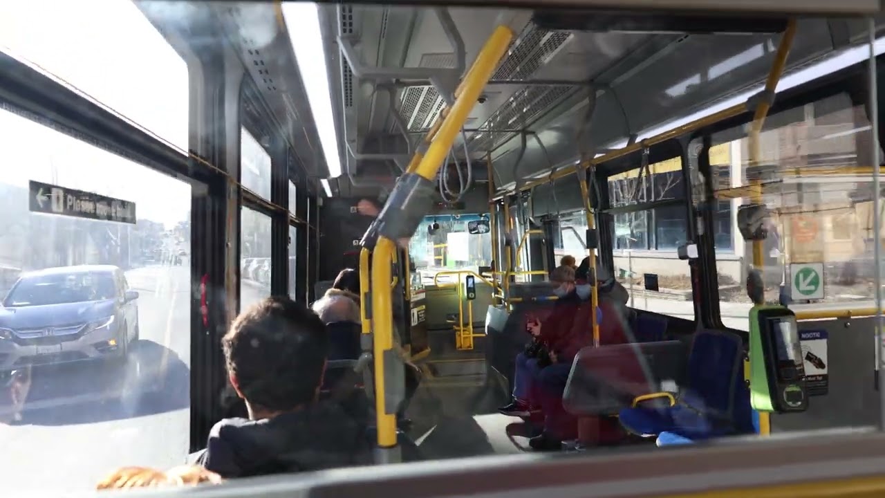 TTC: Short Ride on 7055 NovaBus LFS HEV on route 61