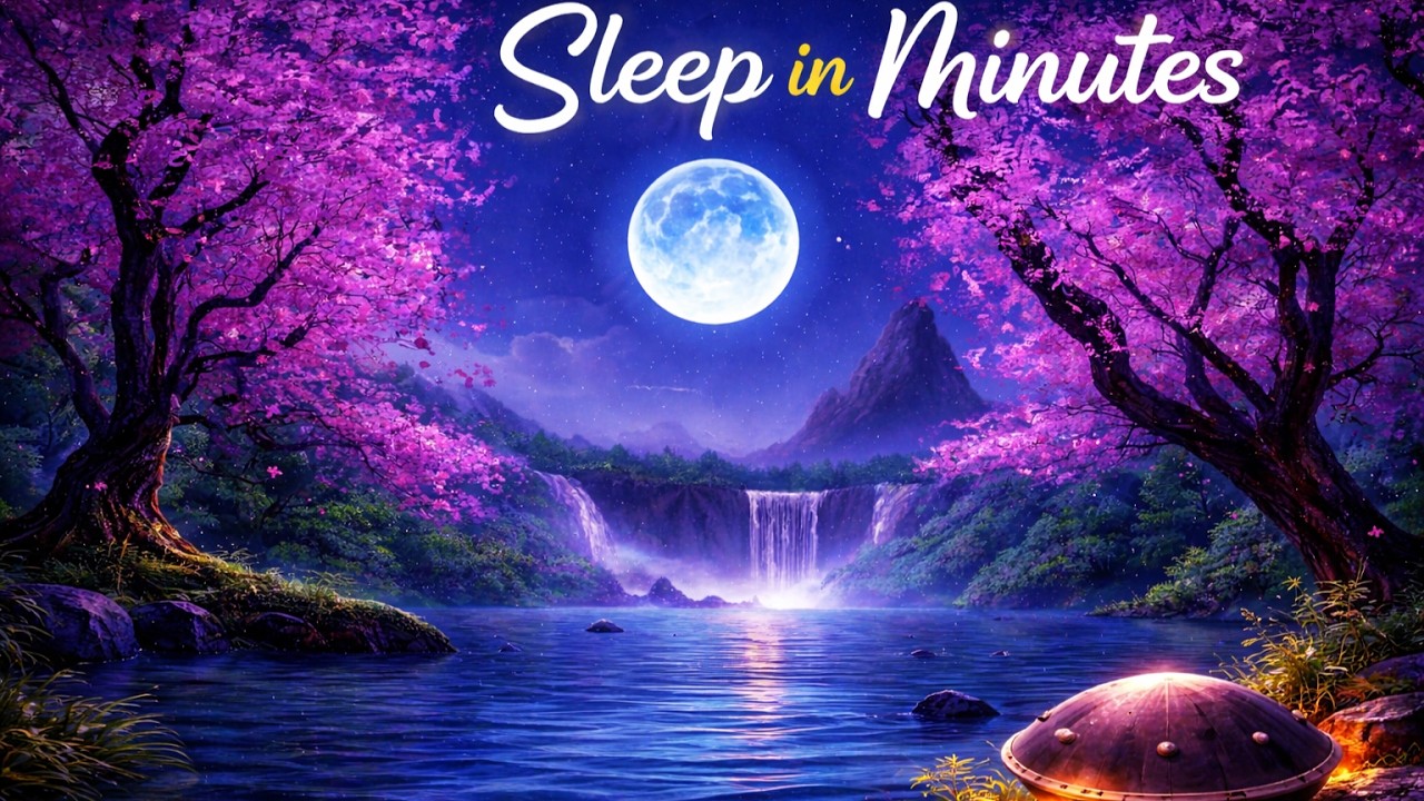 Sleep in Minutes 😴 Handpan Music 🌙 | 1 Hour Milky Way Relaxation & Peace