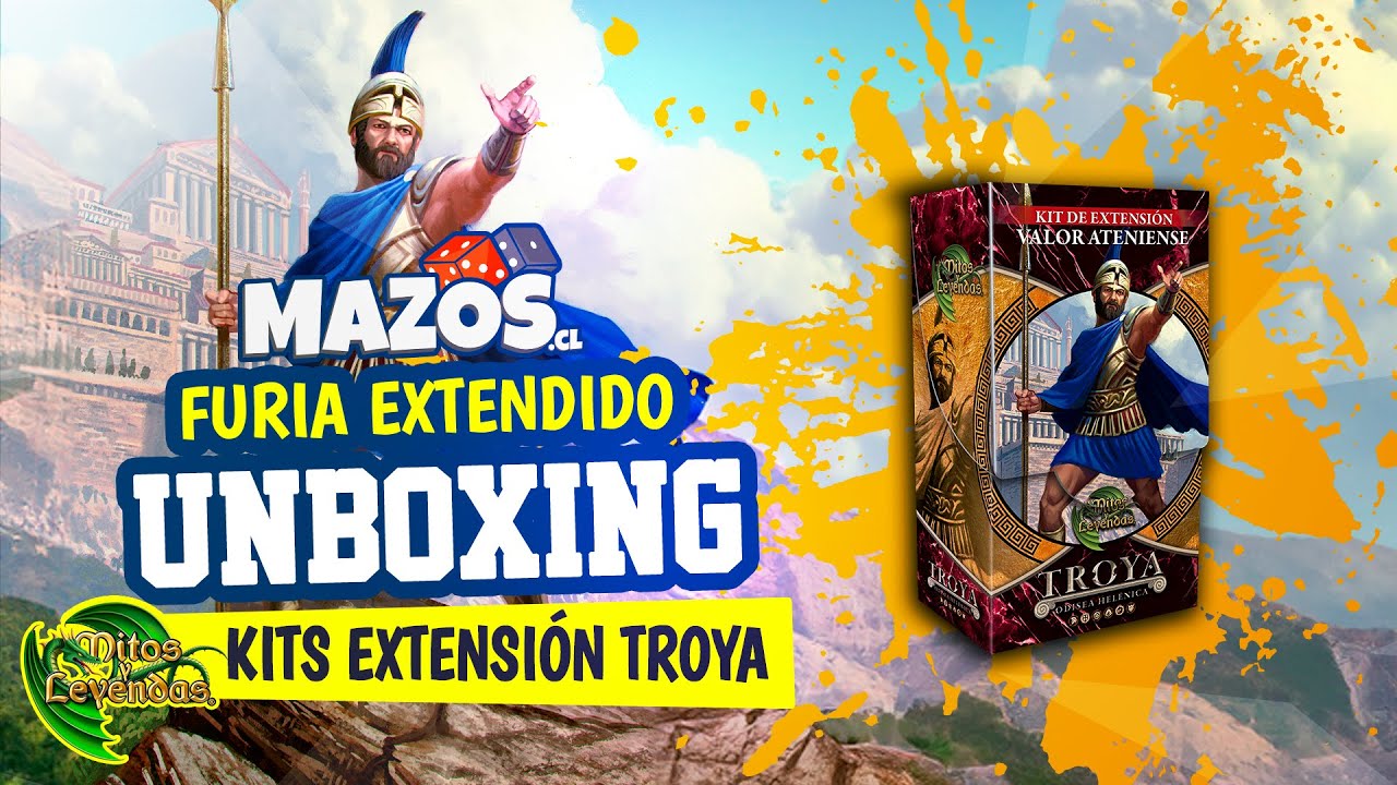 Unboxing Kit Extensi&oacute;n Troya |&nbsp;Mazos.cl