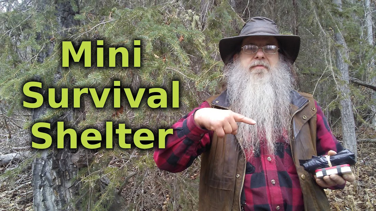 Отапливаемое убежище для выживания на ладони