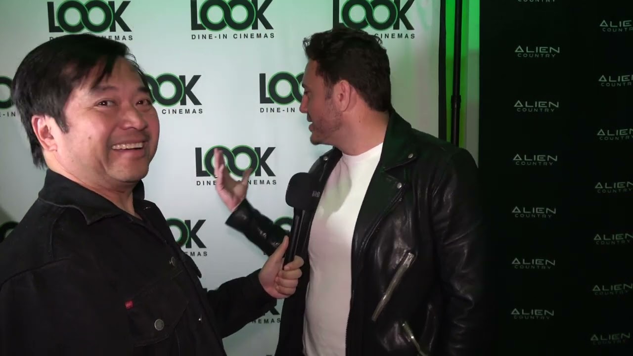 K.C. Clyde Carpet Interview at Alien Country Premiere