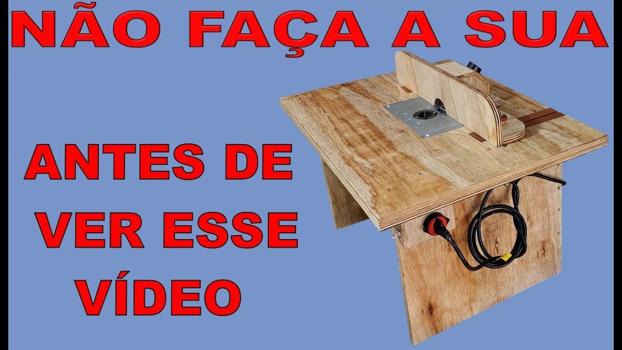 Mesa para tupia invertida