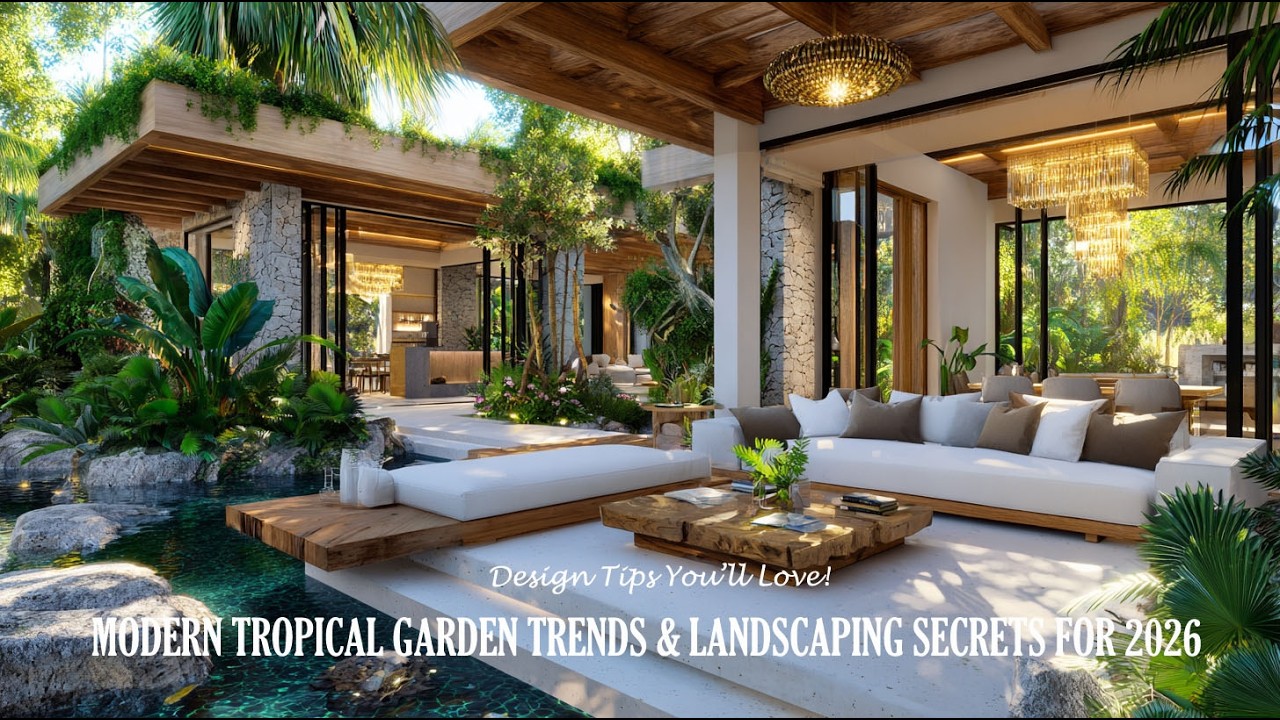 Modern Tropical Garden Trends & Landscaping Secrets for 2026: Design Tips You’ll Love!