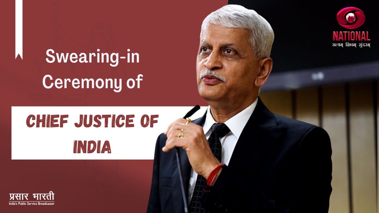 LIVE - Swearing-in Ceremony of Chief Justice of India | 27th August 2022