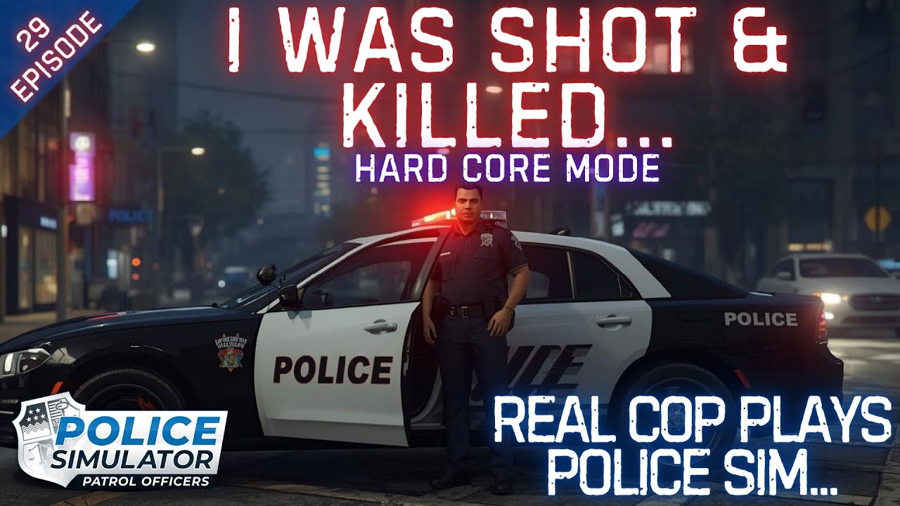 Настоящий полицейский играет в Police Simulator - Police Simulator: Patrol Officers - Hard Core M...