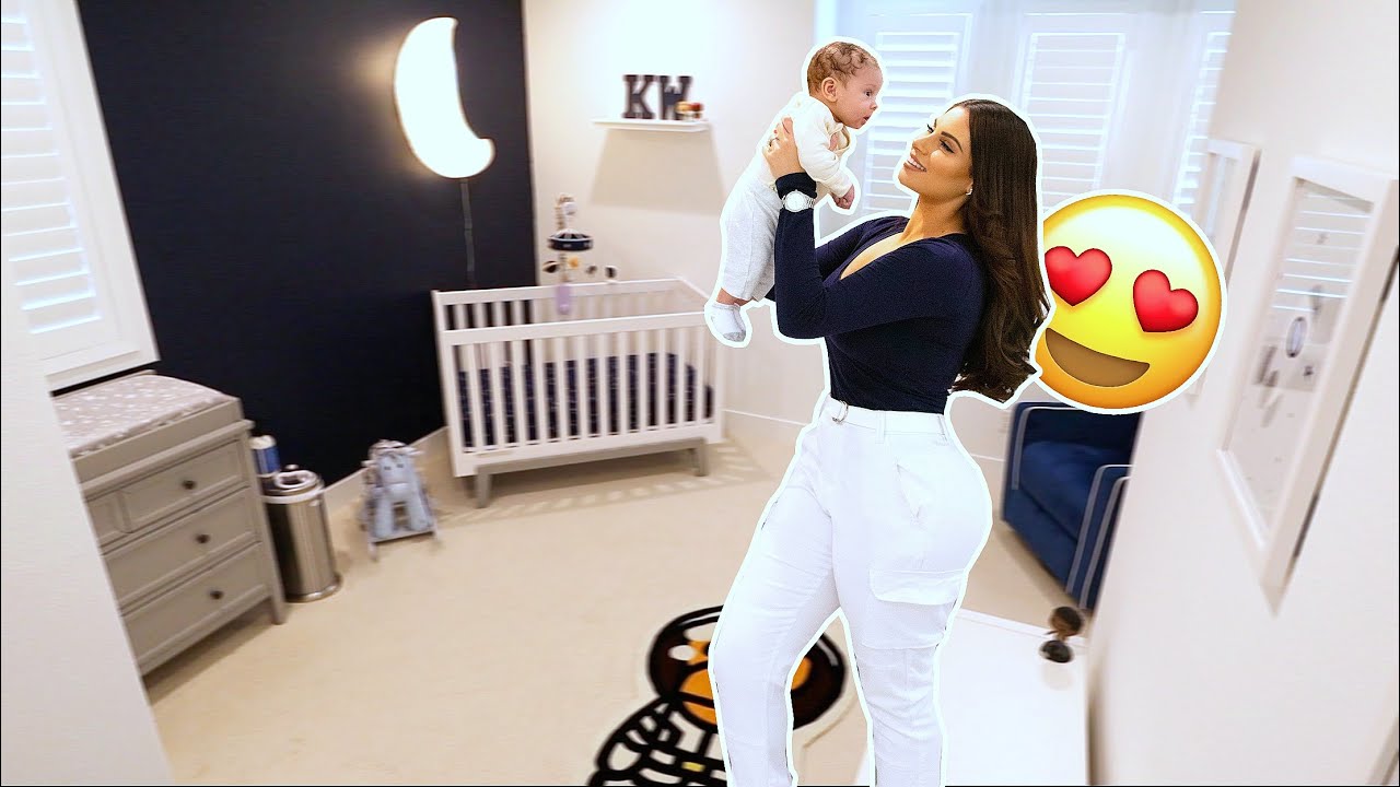 Baby Boy Room Tour♡ SPACE THEMED NURSERY