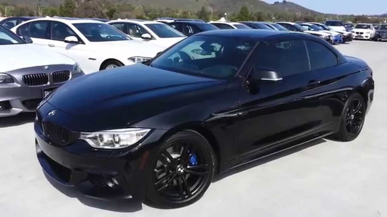 New BMW 428i Convertible BLACK OUT!! With Black 18 inch M Sport Wheels