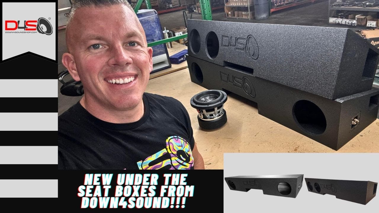 CHANGING THE GAME WITH THE NEW UNDER THE SEAT PROFAB BOXES FROM DOWN4SOUND!